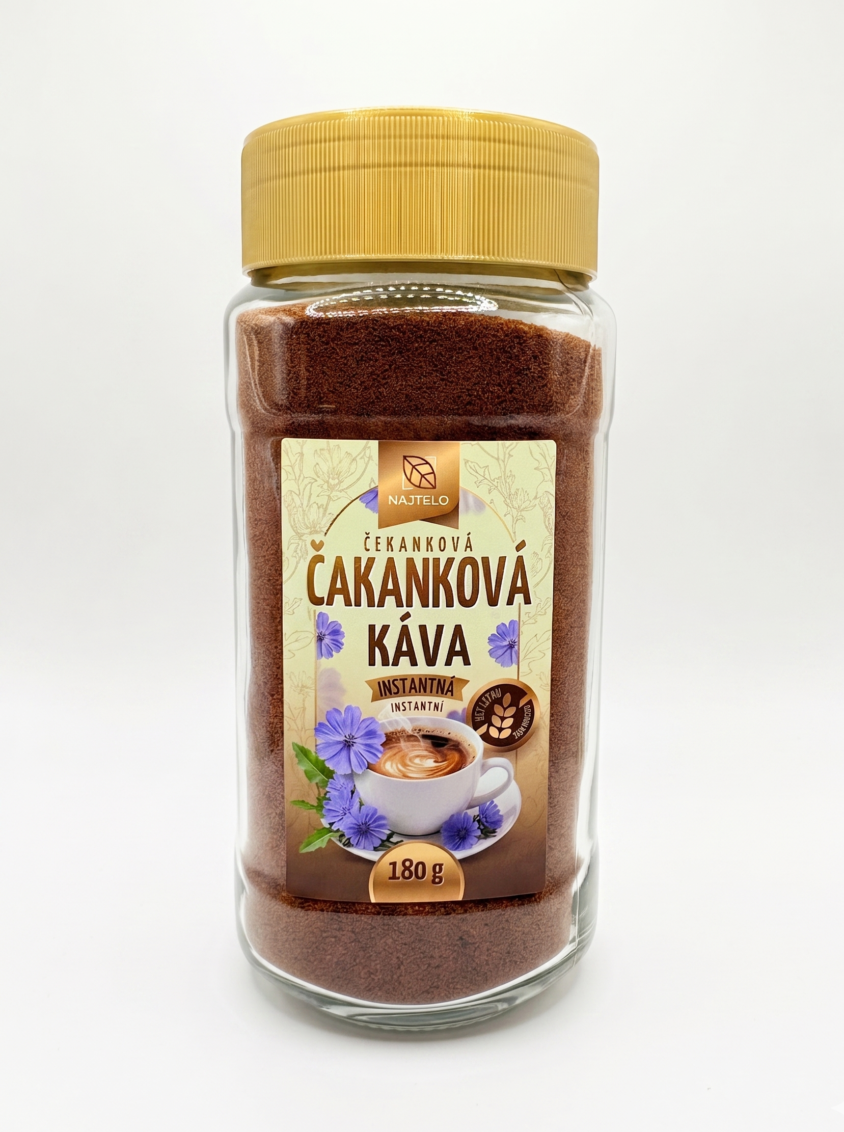 Najtelo čakanková káva instantná 180g