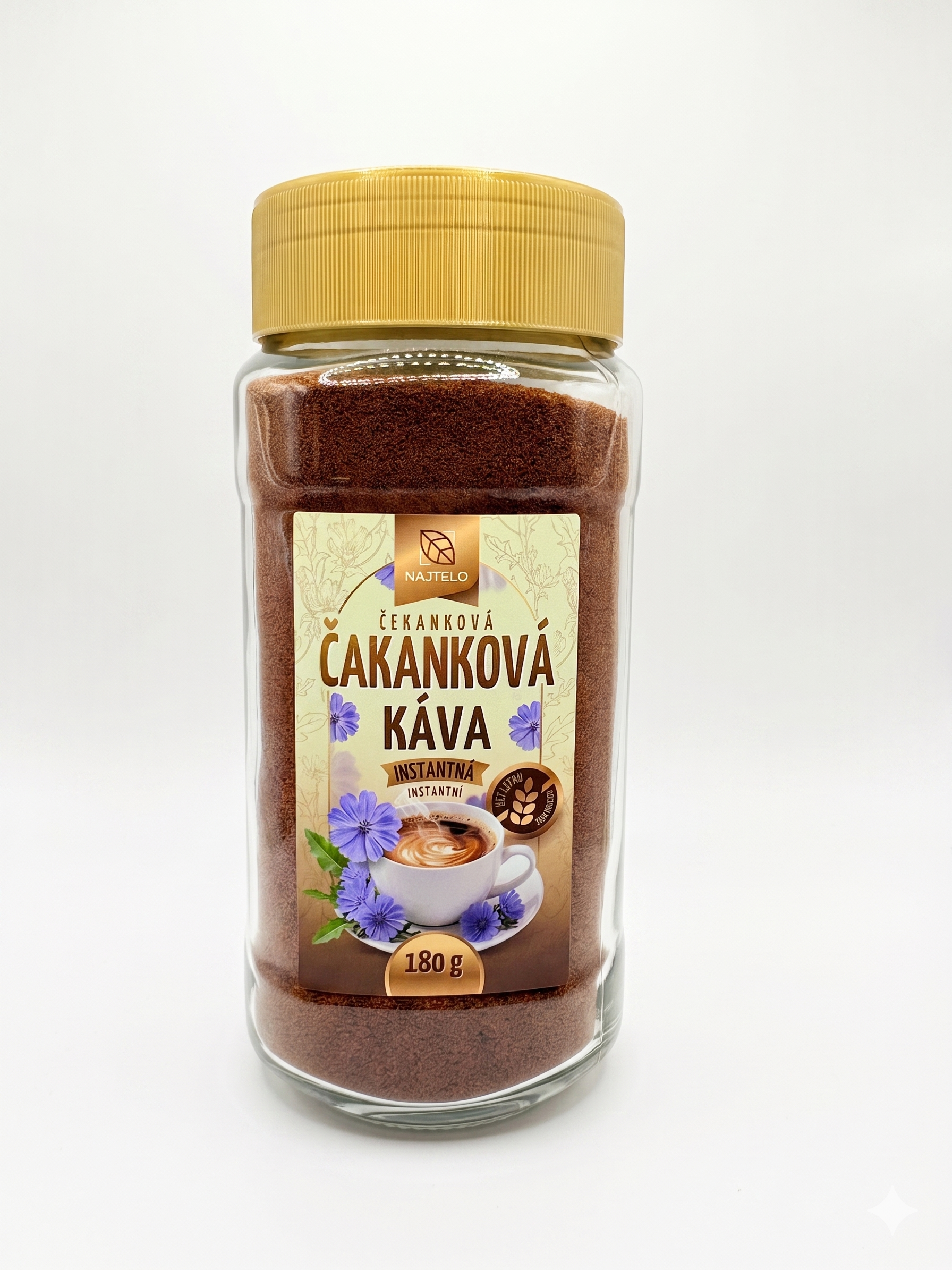 Najtelo čakanková káva instantná 180g