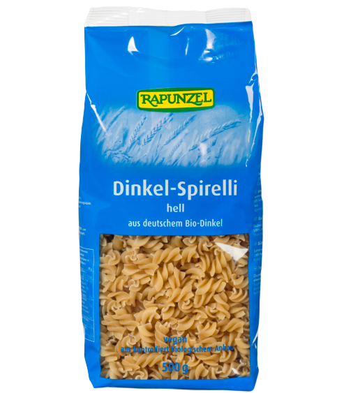 Rapunzel špaldové vretená 500g BIO