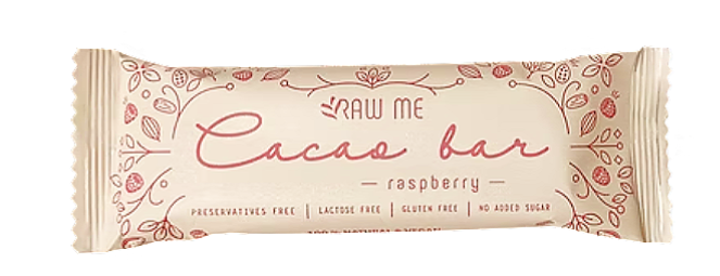Tyčinka Raw me – Cacao bar malina