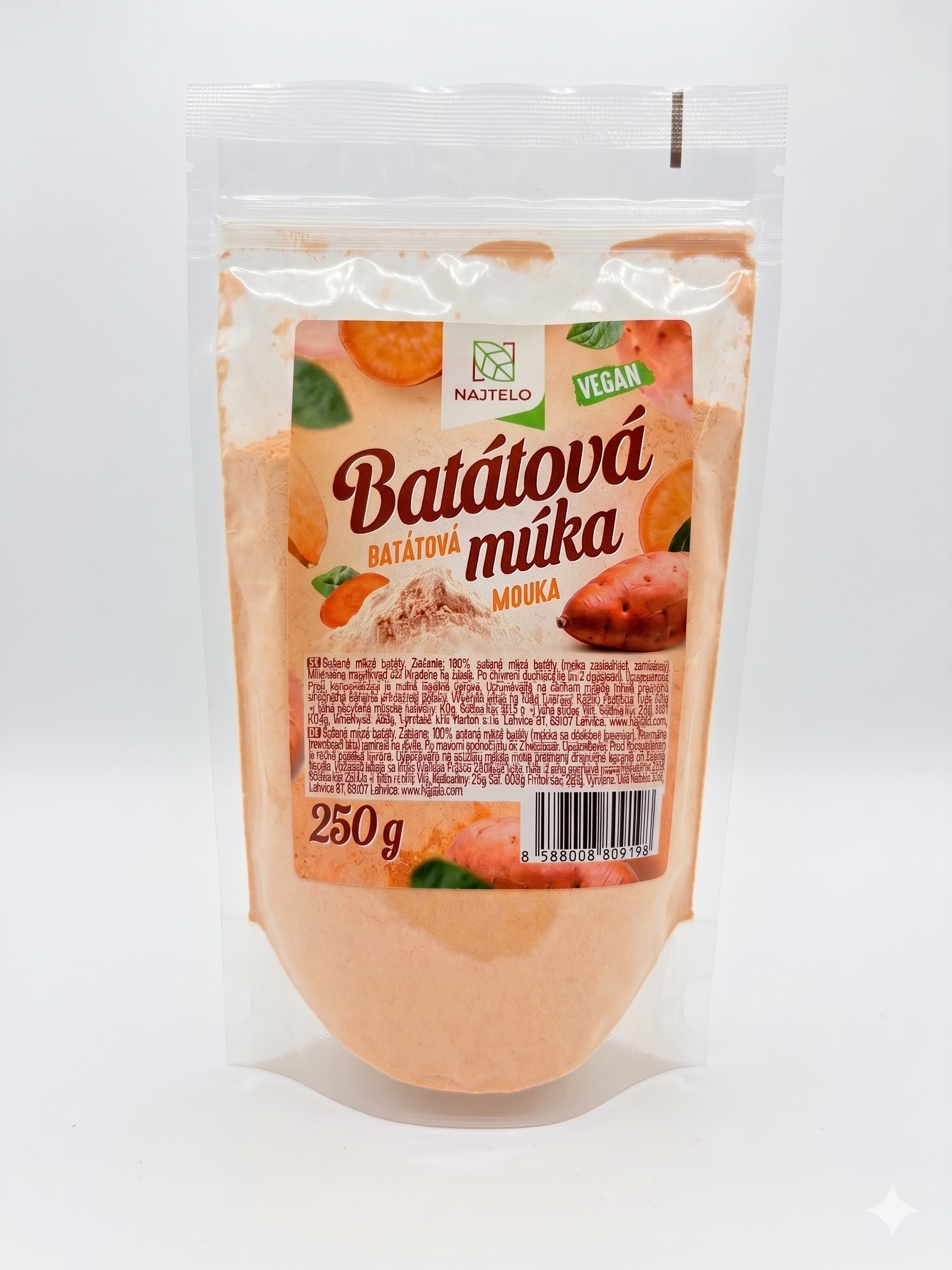 Najtelo batátová múka zo sladkých zemiakov 250g