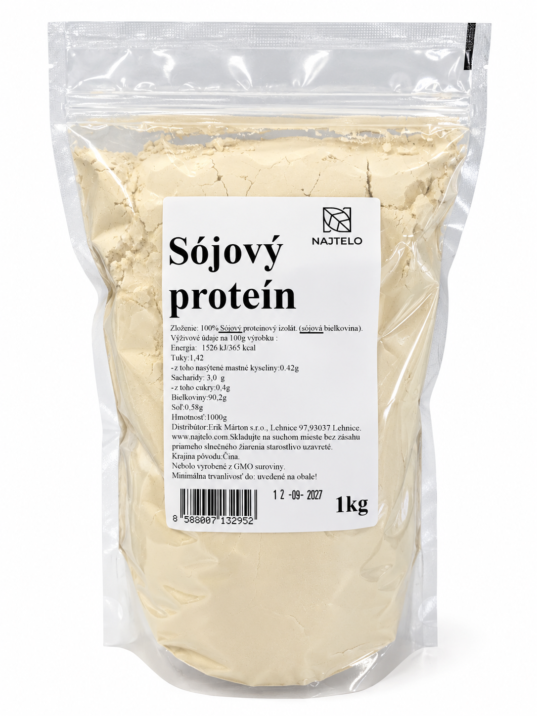 Najtelo sójový proteín 90% 1000g