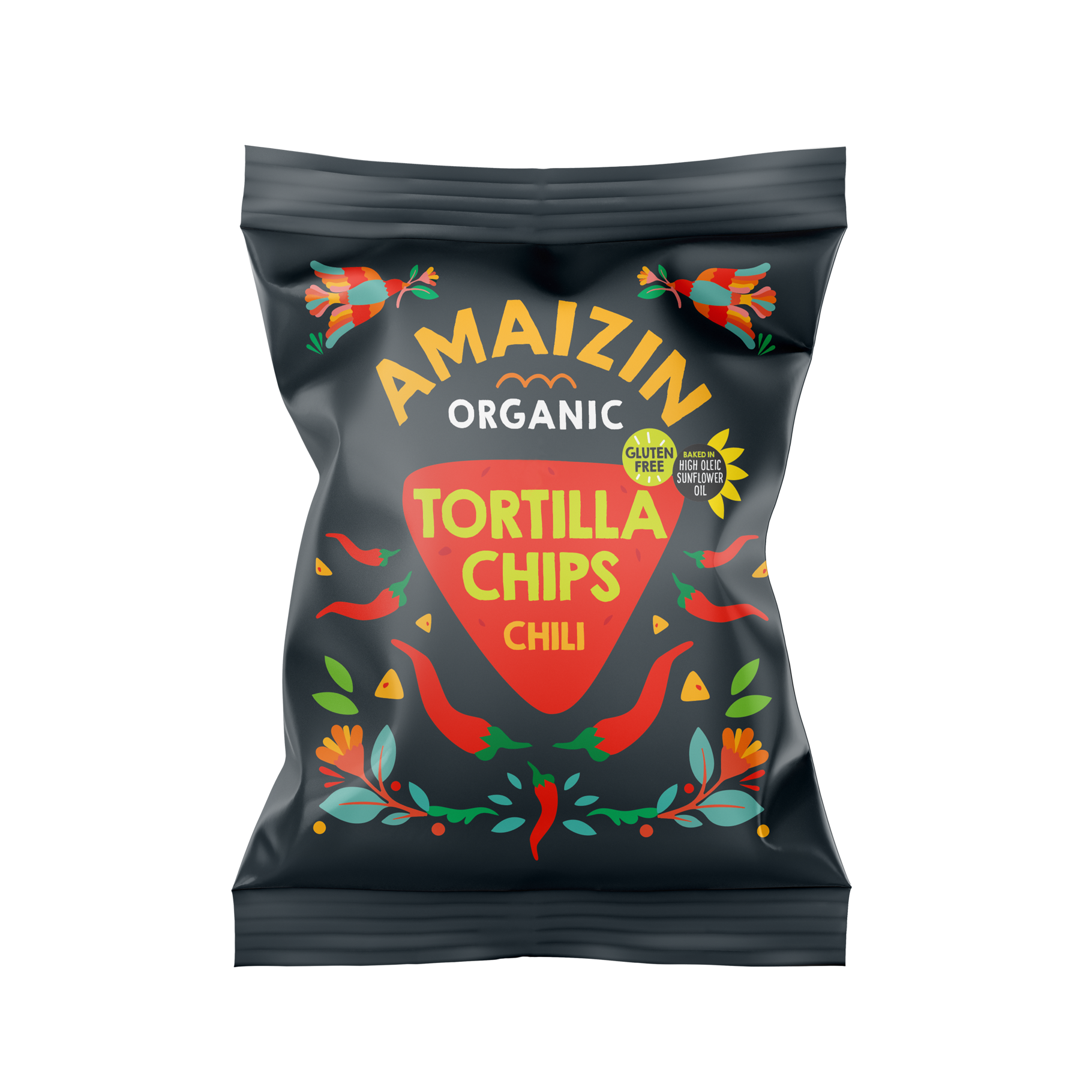 AMAIZIN Tortilla Chipsy chili 75g