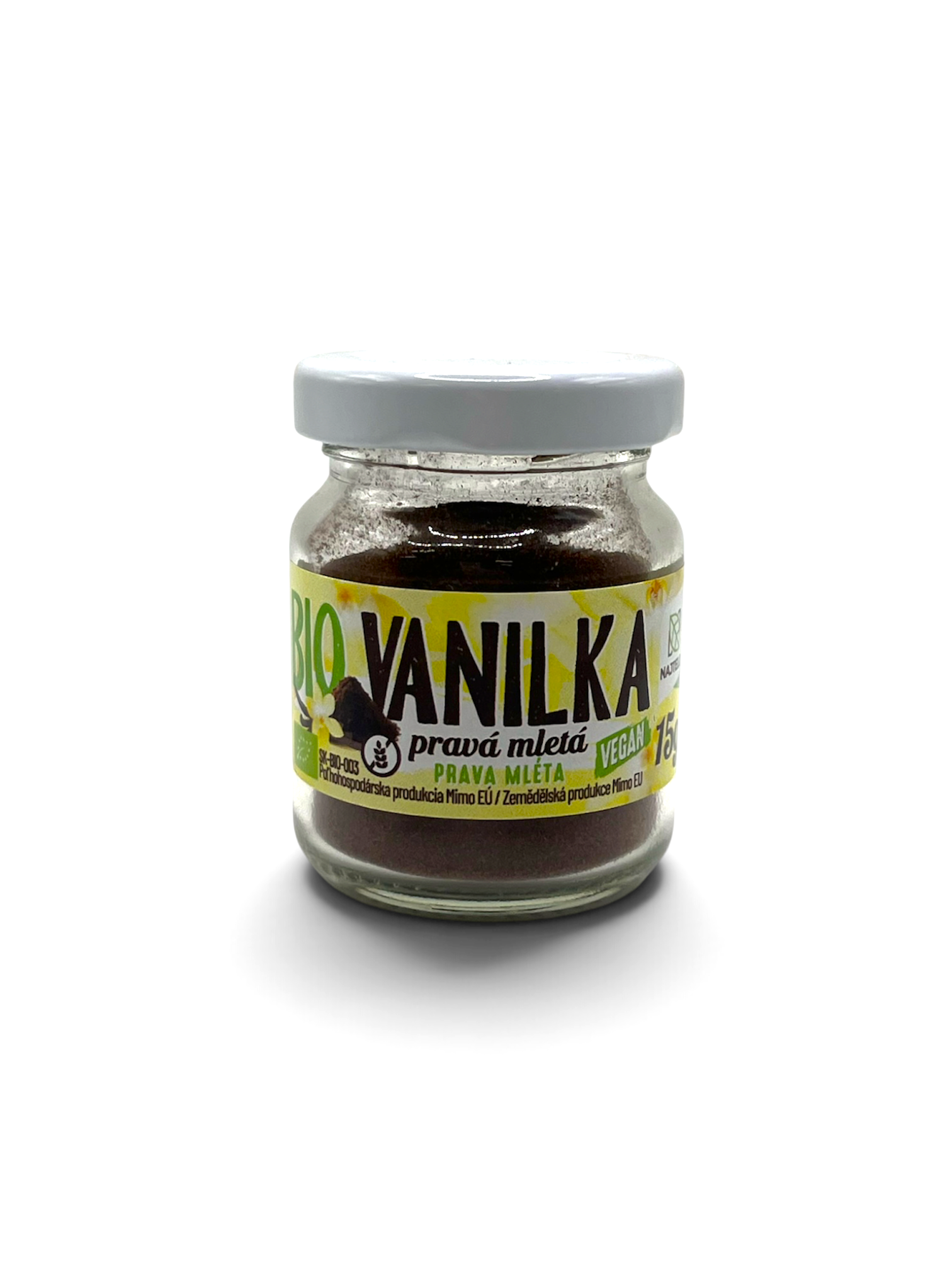 Najtelo bourbon vanilka mletá BIO 15g