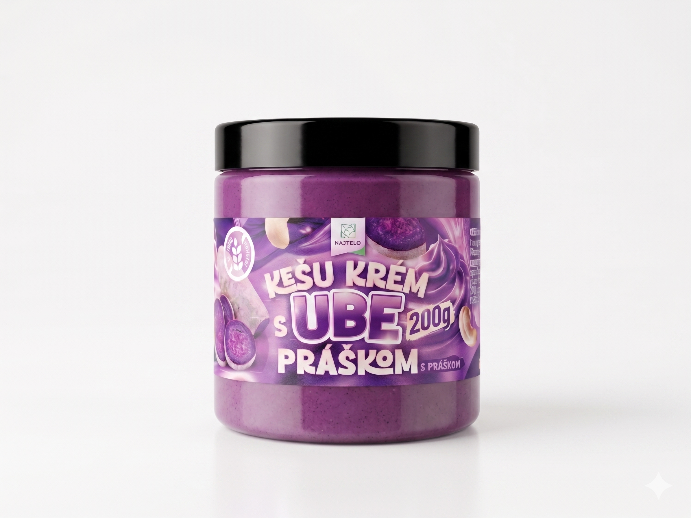 Najtelo kešu krém s UBE práškom 200g