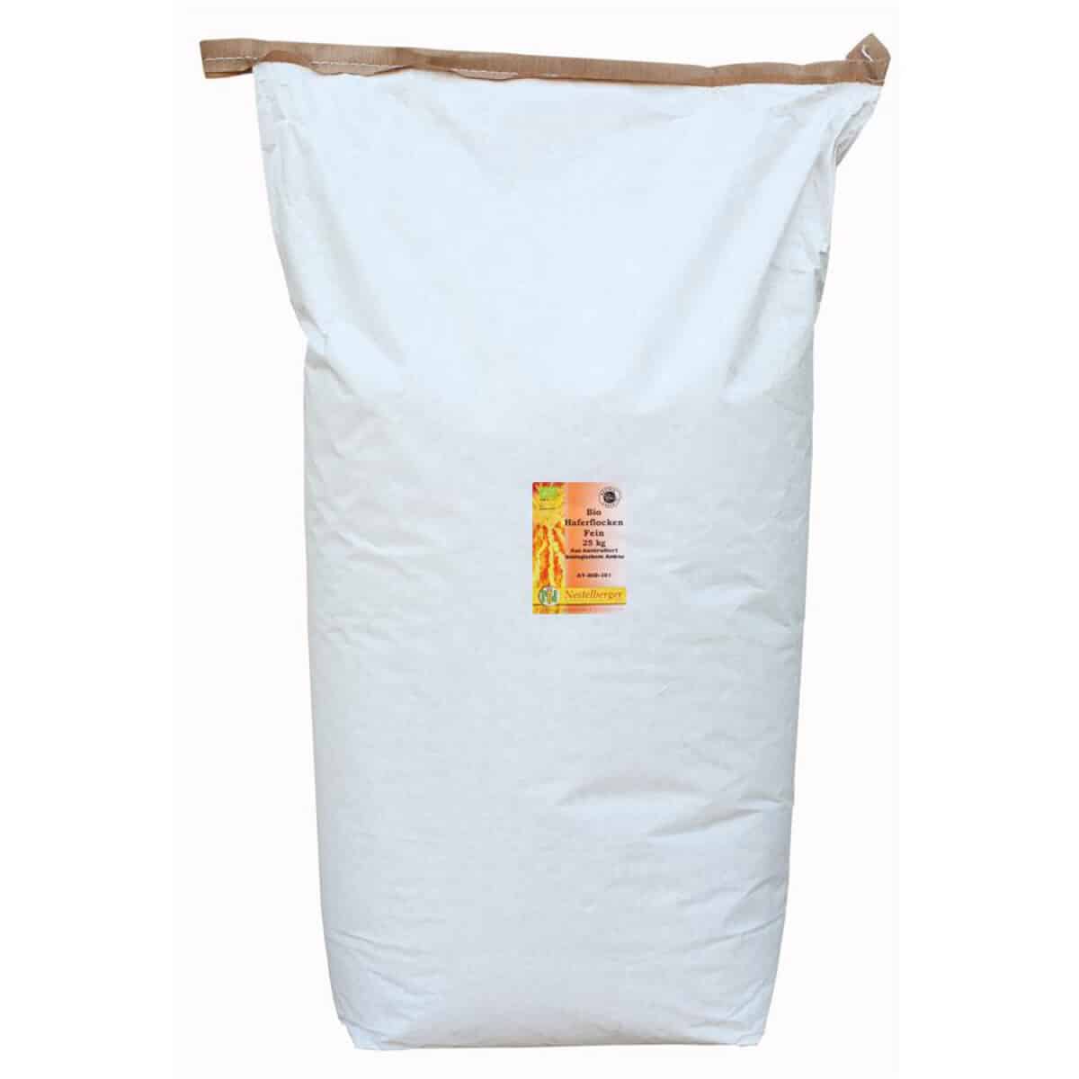 NESTELBERGER Ovsené vločky jemné BIO 25kg gastro